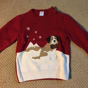 Dog winter sweater